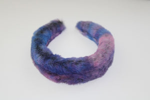 Tie Dye Furry Headband