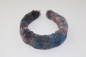 Tie Dye Furry Headband